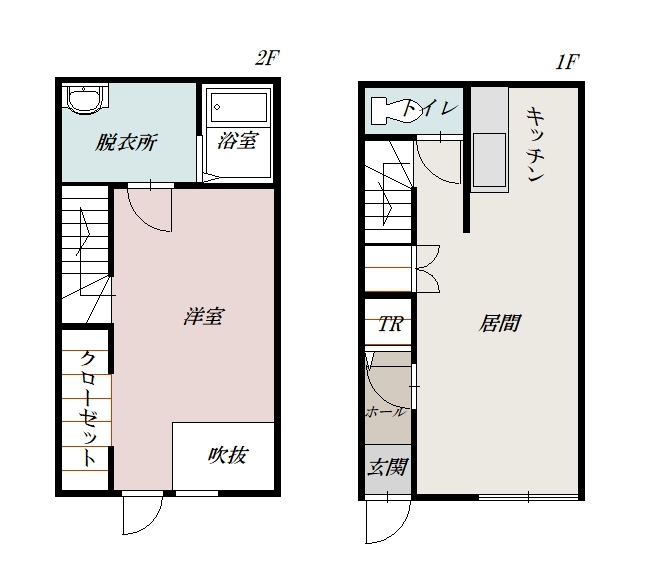 Ｊｅｕｎｅｓｓｅ　ＡB間取図