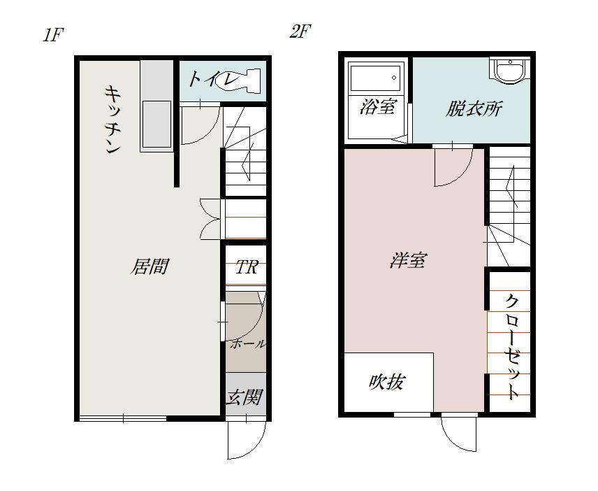 Ｊｅｕｎｅｓｓｅ　ＡＤ間取図