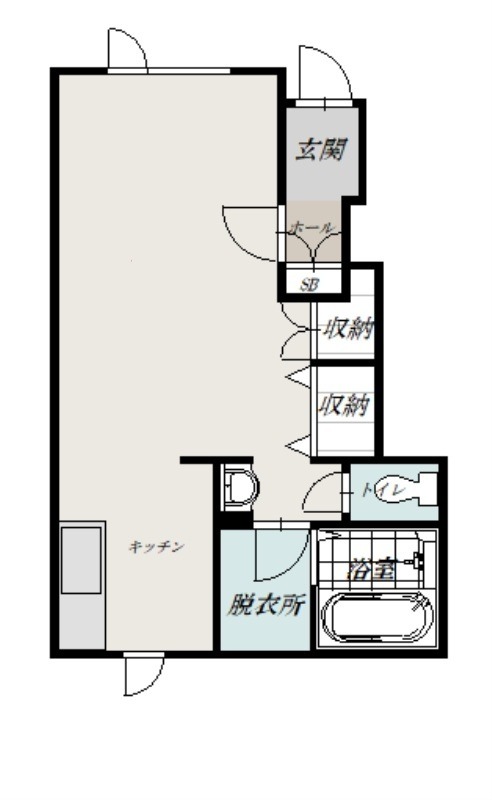 ＰＬＥＡＳＡＮＴⅣ1A間取図