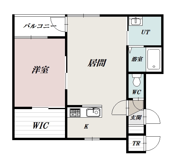 仮)美瑛町扇町B2203間取図