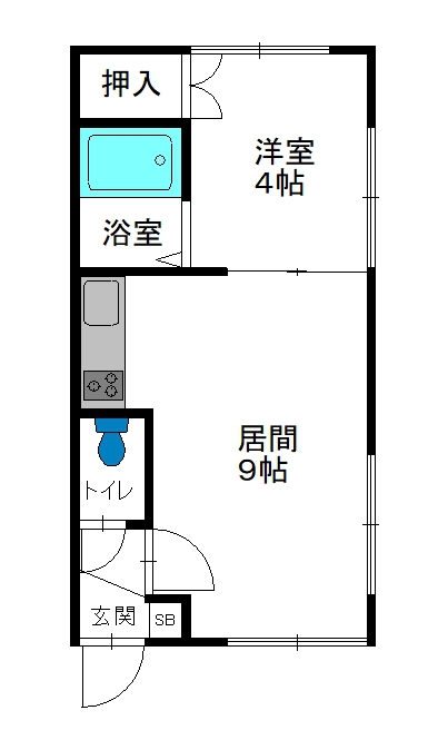 フォーレスト７105間取図