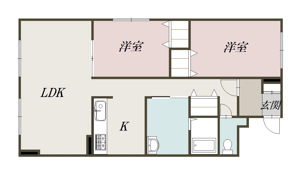 グランデⅨ３０３間取図