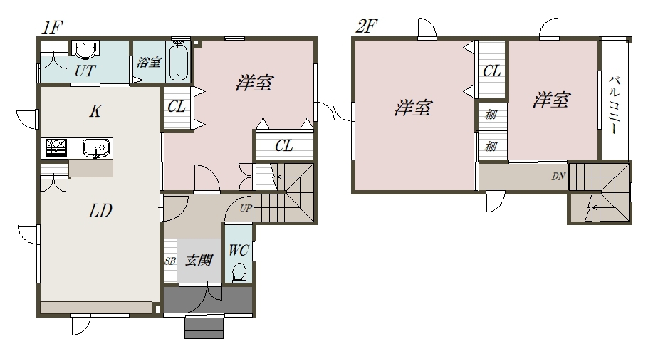 ８－１５借家ｚｚｚ間取図