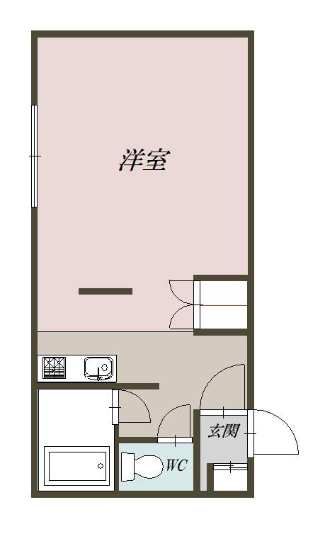 ビレッジＮ９４B間取図