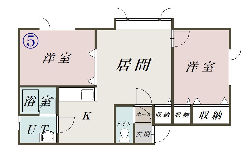 Ｍ’ｓ　Ｈｏｕｓｅ　Ａ５間取図
