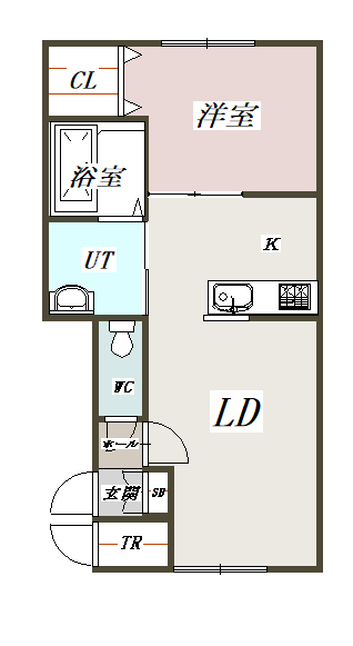 Ａｔｅｒ（アーテル）１０５間取図