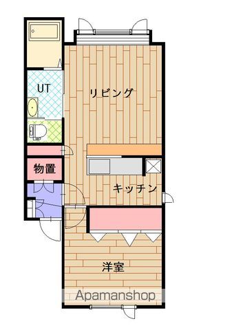 リバティー６・８102間取図
