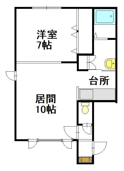 エルシエリート２０２間取図