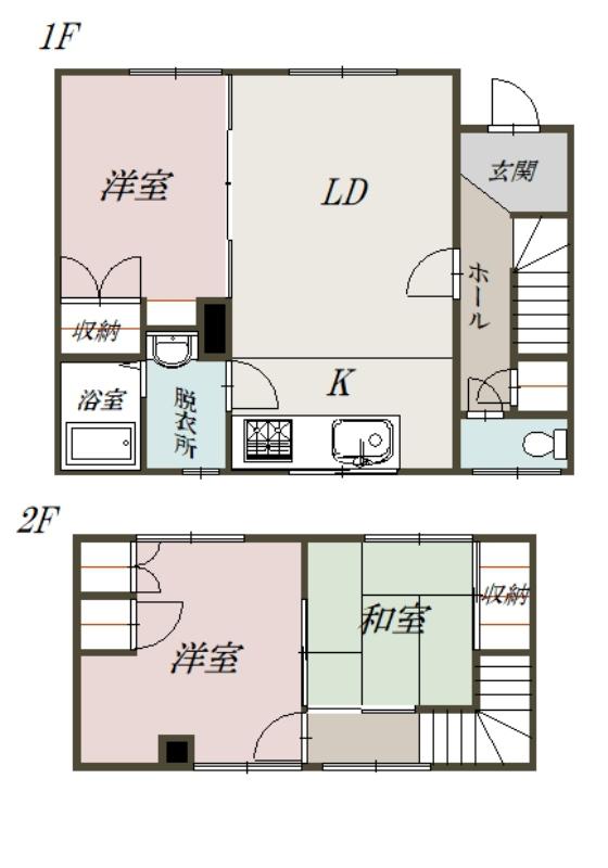 永山６－２３貸家ｚｚｚ間取図