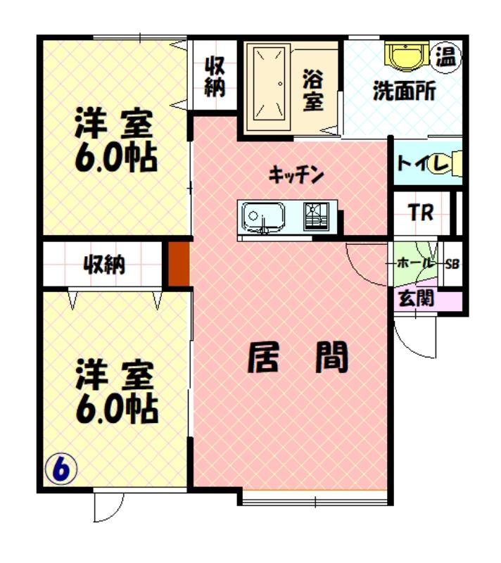 プレミア３２０６間取図