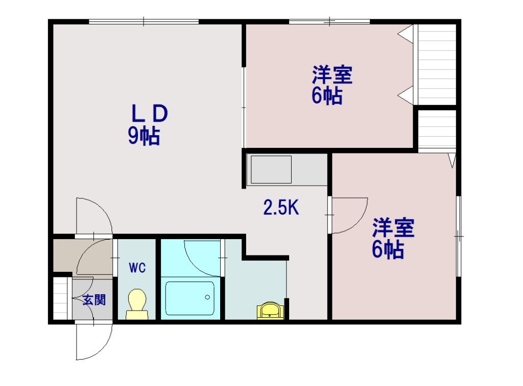 末広1ー1MS301間取図