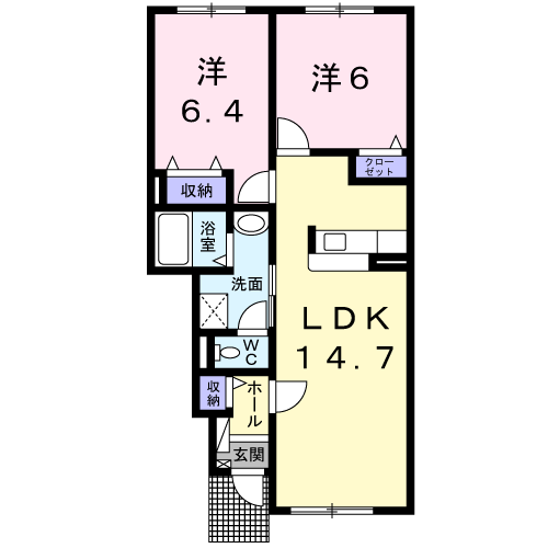 Ｓｅｅｍａ光102間取図
