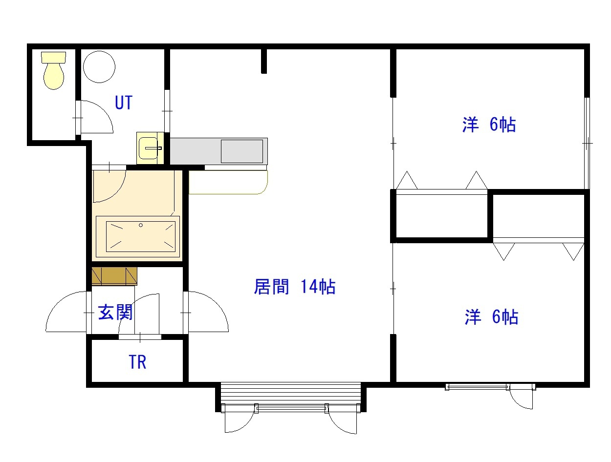 カノン１０２間取図