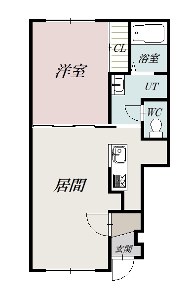 Ｒｅｖｅｒ・Ｒｅｐｏｓ（リヴェール・ルポ）１０３間取図