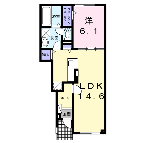 ヴェール102間取図