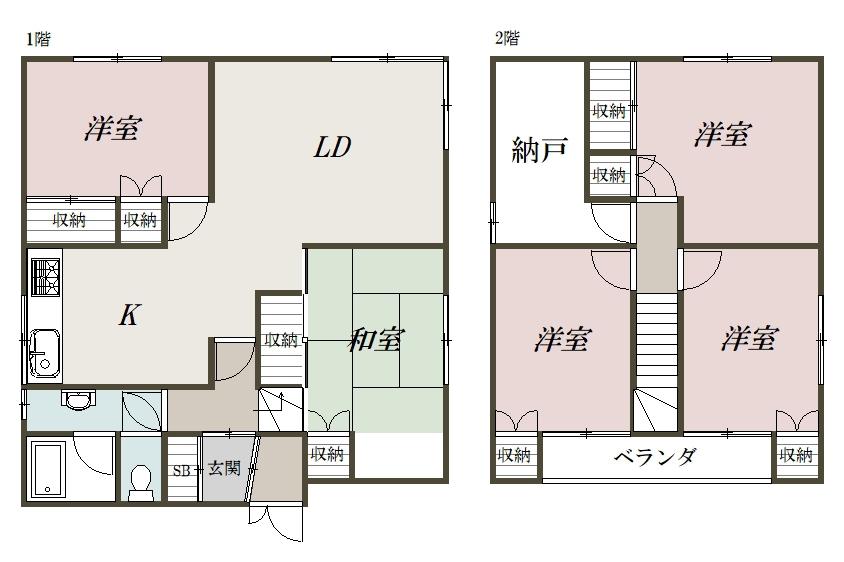 永山１０ー９借家－間取図