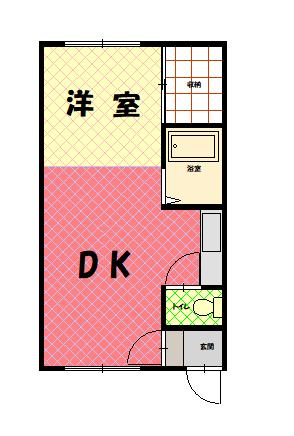 アルバハイム２０１間取図