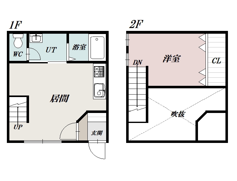 ＢＩＥＬＵⅡ２０３間取図