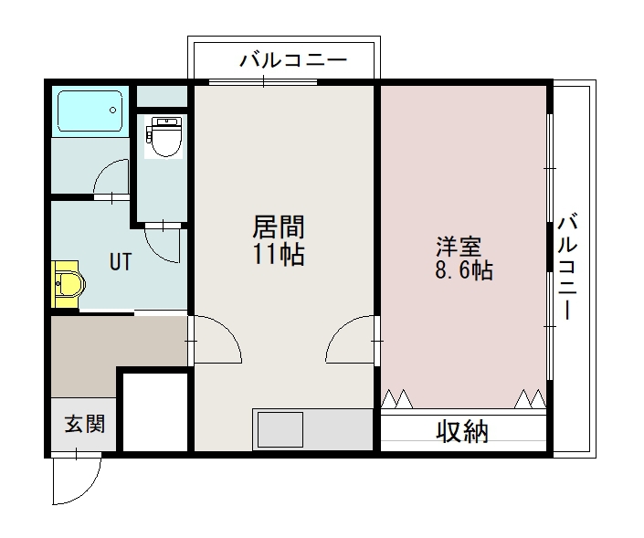 BIELU V501間取図