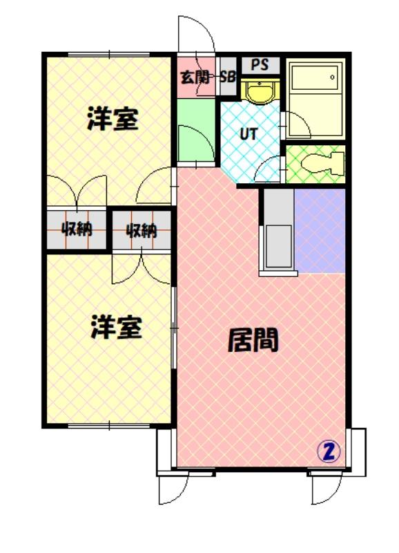 パンタシア２０２間取図