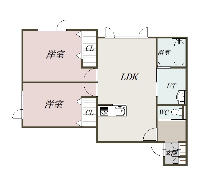 Ａ－ｙａ２０２間取図
