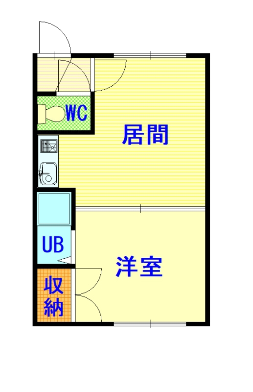 シャトレ８・２３Ｂ１０５間取図
