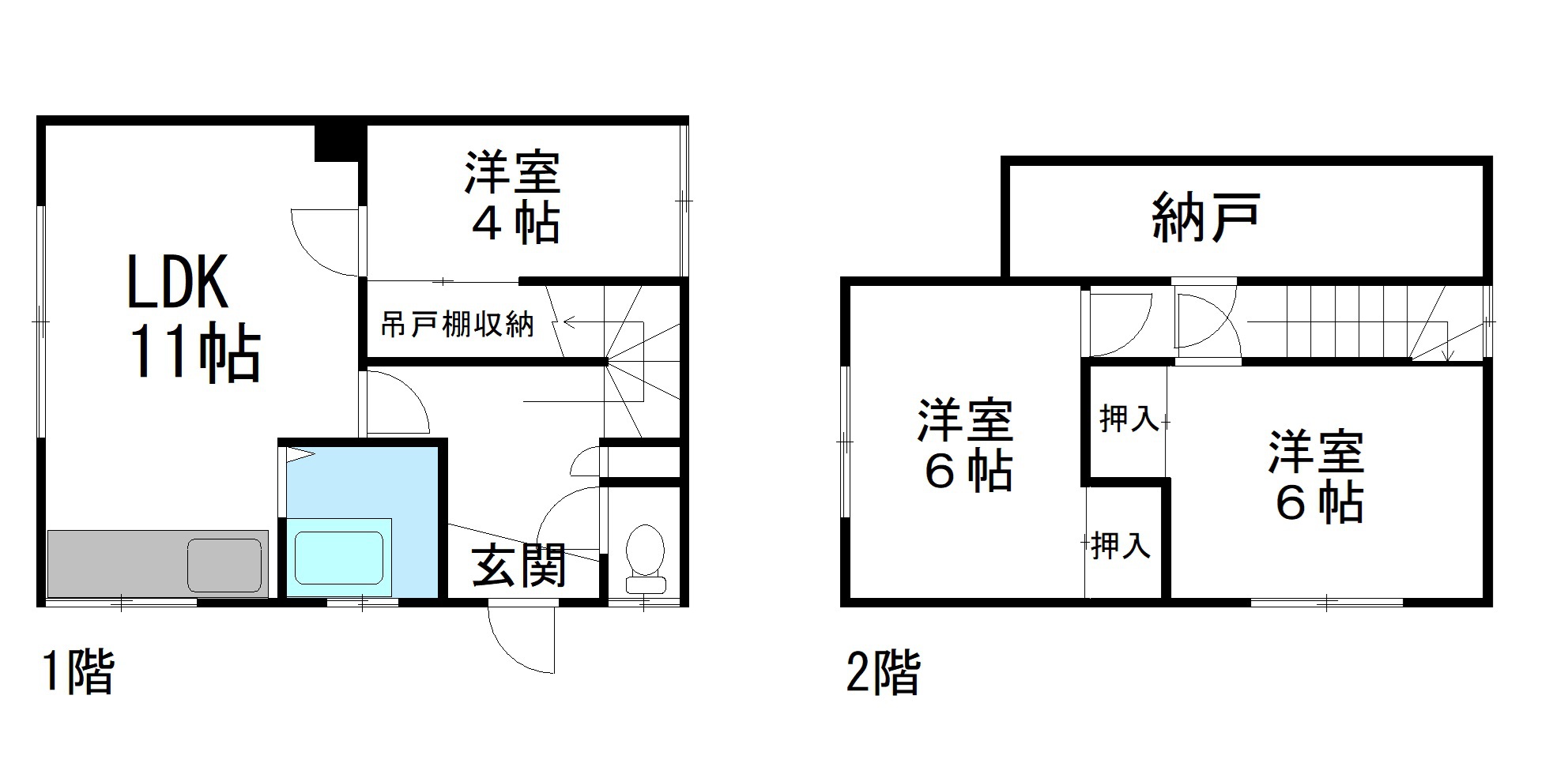 豊岡１１－５戸建ｚｚｚ間取図