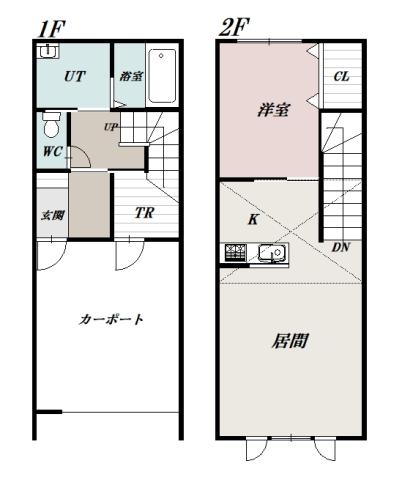 ソアラプレイスA105間取図