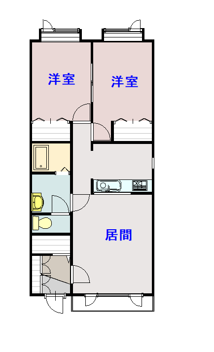 Ｍａｉｓｏｎ　Ｓｈｉｚｕｋａ２２０５間取図