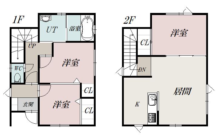 ＹＭＨ　ＤＤ間取図