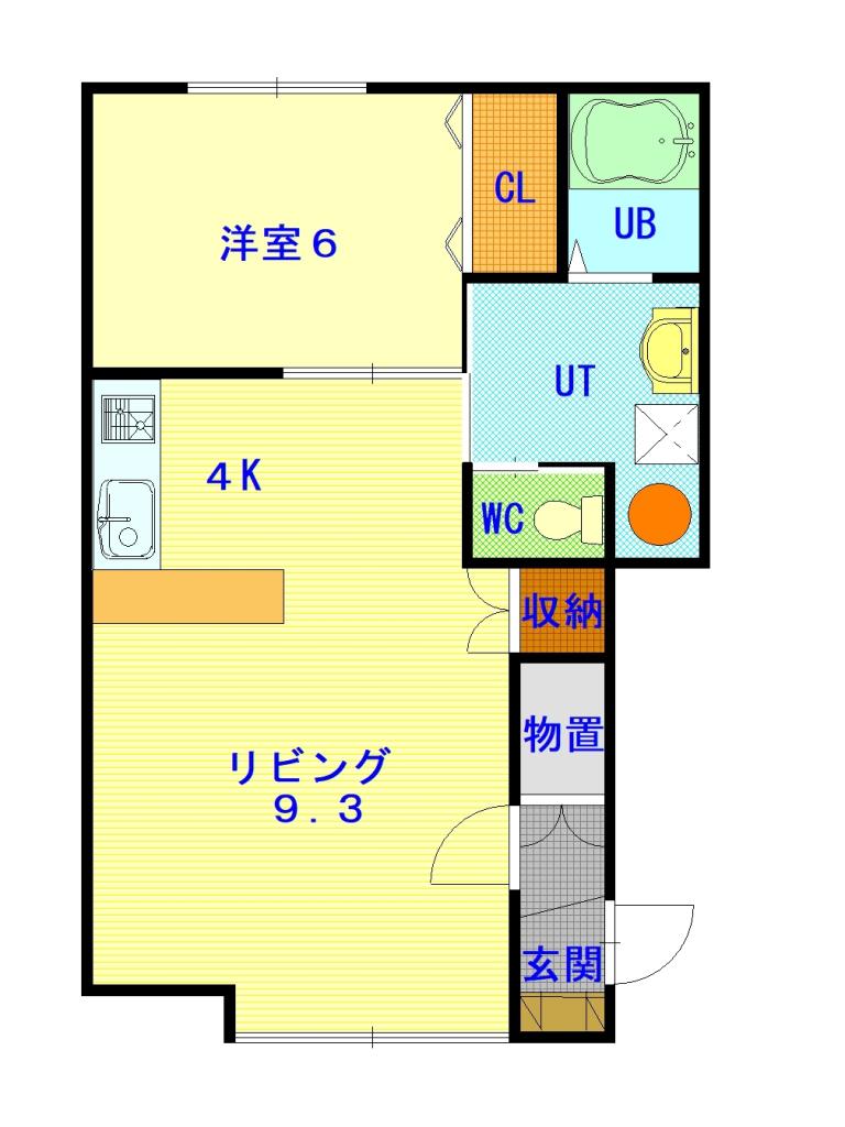 アルト27103間取図
