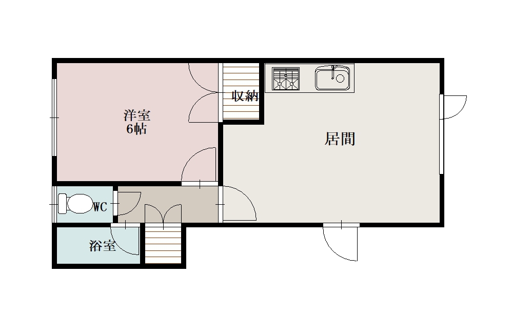レジデンス関202間取図