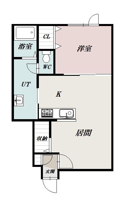 ゆうゆう３１０１間取図