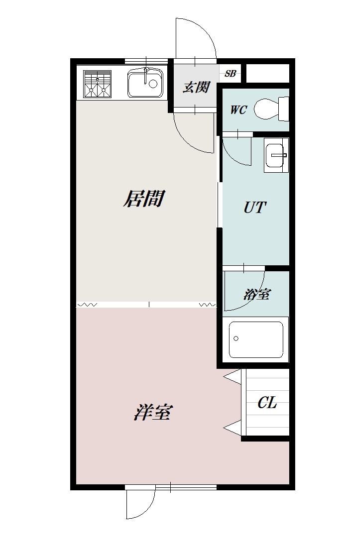 あっとほーむ２２０１間取図