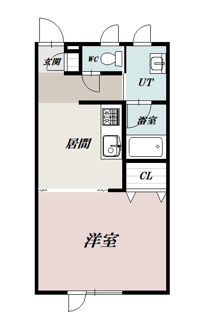 ももたろう１１０４間取図