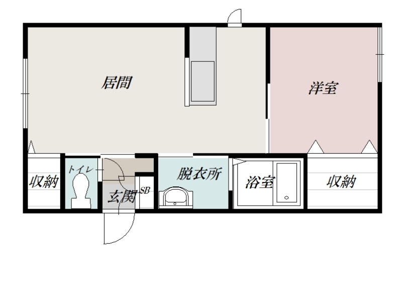 仮）春光３条８丁目ＡＰ１０１間取図