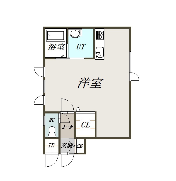 ＵＮＩＳＯＮ（ユニゾン）１０３間取図