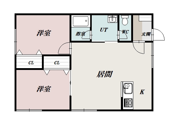 ＬＯＶＥ　ＷＯＯＤ３２０１０１間取図