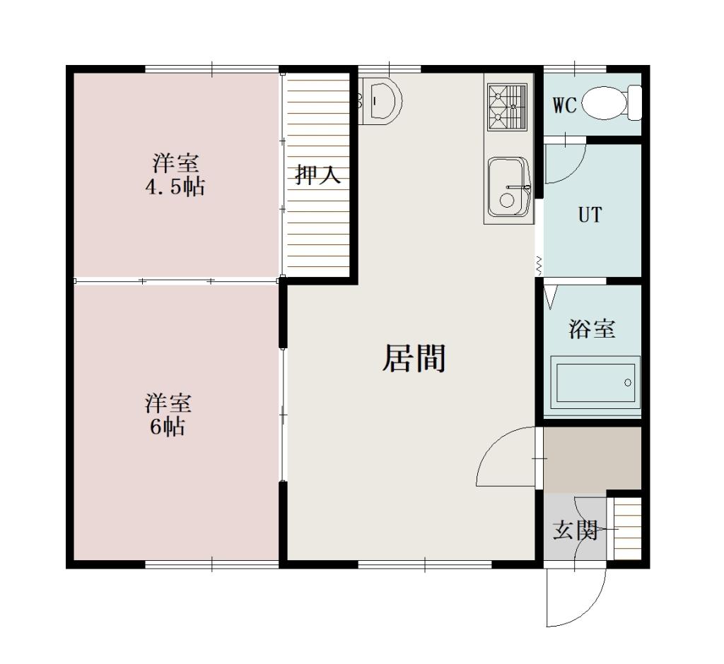 ニューライフ２０２間取図
