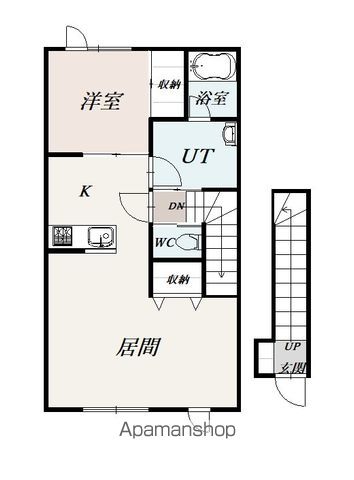 ライズ１203間取図