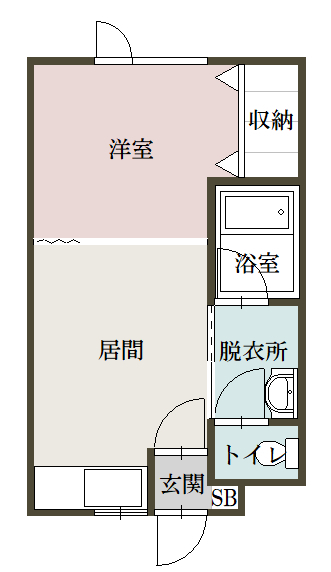 あっとほーむ１１０１間取図