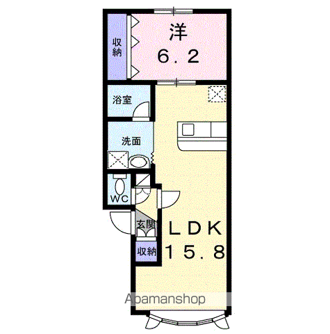 エステート237A202間取図