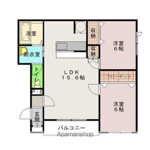 アルグレース豊岡303間取図