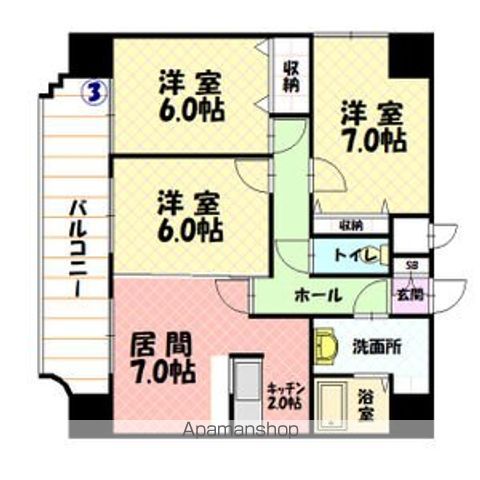 ノルテ1条通803間取図