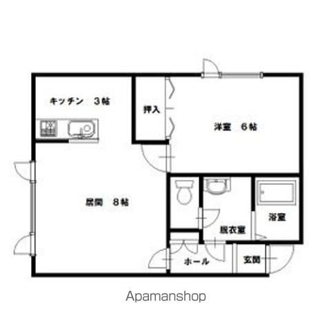 タウンズ東光102間取図