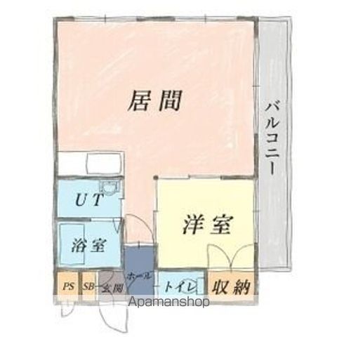 エルダーハウス豊岡306間取図