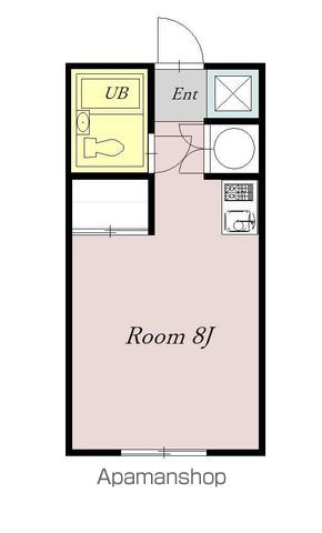 ヴィラナリー旭川　Ａ棟402間取図