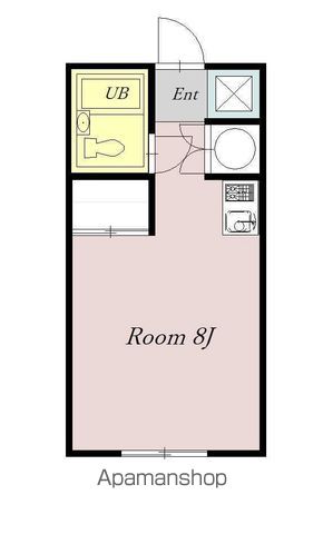 ヴィラナリー旭川　Ａ棟404間取図
