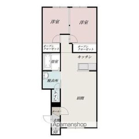 Eukote higashikawa105間取図