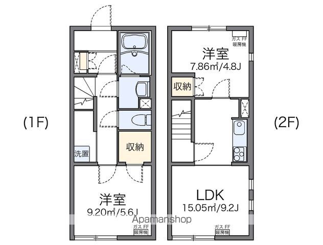 レオネクストマルコウ101間取図